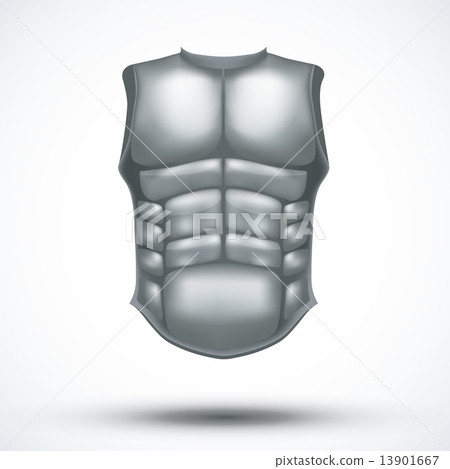 Silver ancient gladiator body armor Silver ancient gladiator body armor 13901667