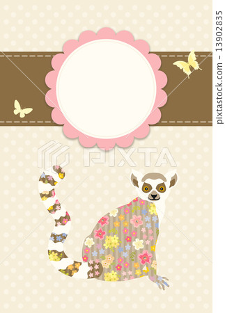 Flower pattern wolverine lemur 13902835