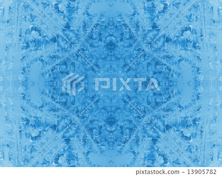 Abstract ice pattern - Stock Illustration [13905782] - PIXTA