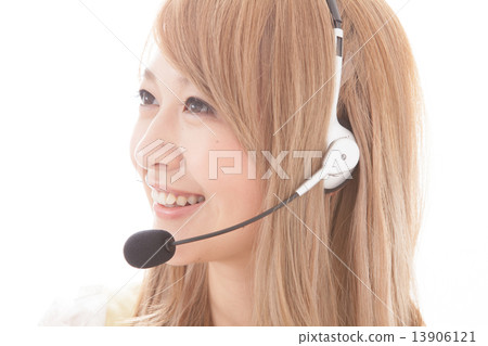 operator, intercom, person 13906121