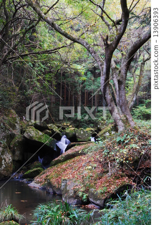 山間溪流 山間溪流 13906393