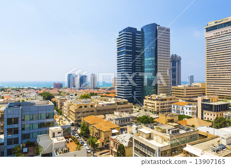 panorama of the city Tel Aviv panorama of the city Tel Aviv 13907165