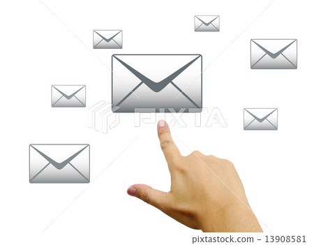 Mail and hands of men Mail and hands of men 13908581