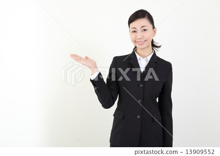 女商人的衣服女性表情 13909552
