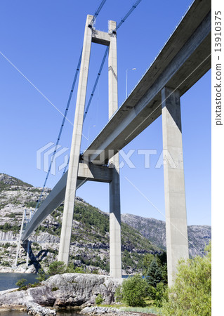 Lysefjord bridge (near Forsand, Rogaland, Norway) Lysefjord bridge (near Forsand, Rogaland, Norway) 13910375