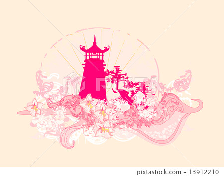 Vector illustration of abstract styled Decorative Traditional Ja Vector illustration of abstract styled Decorative Traditional Ja 13912210