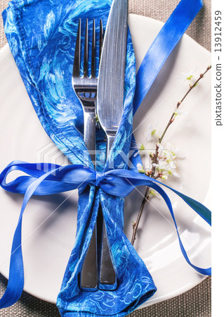 Easter table setting Easter table setting 13912459