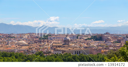 Rome panorma day in the summer Rome panorma day in the summer 13914172