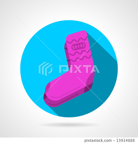 Flat vector icon for pink socks - Stock Illustration [13914888] - PIXTA
