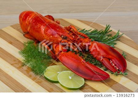 Boiled lobster 13916273