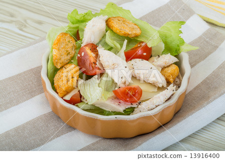 Caesar salad with chicken Caesar salad with chicken 13916400