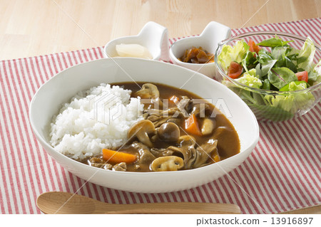 Curry and rice Curry and rice 13916897