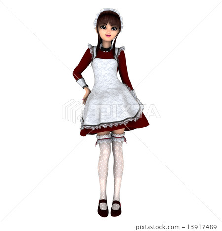 Maid clothes girl 13917489