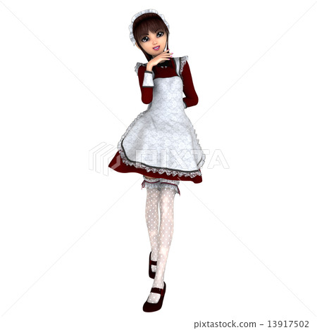 Maid clothes girl 13917502