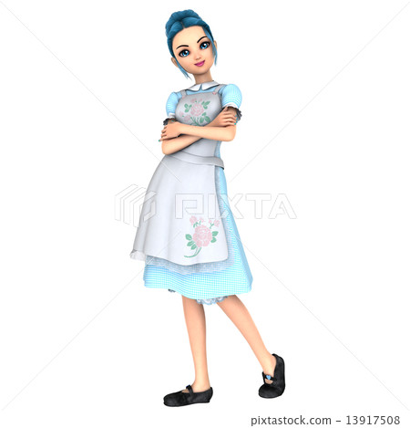 女僕衣服的女孩 13917508
