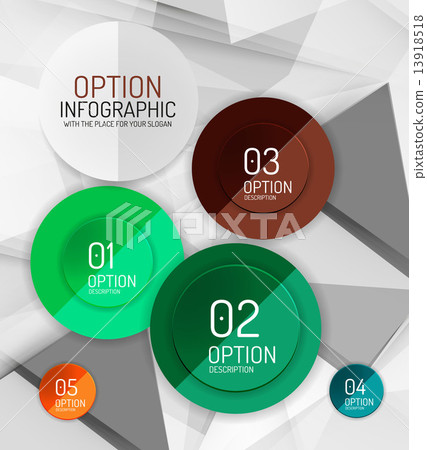 Vector fresh business abstract infographics template Vector fresh business abstract infographics template 13918518