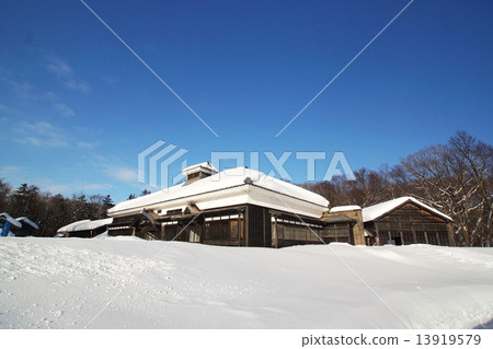 Village of Hokkaido cultivation 13919579