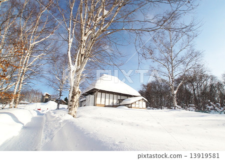 Village of Hokkaido cultivation 13919581