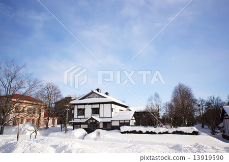 Village of Hokkaido cultivation 13919590