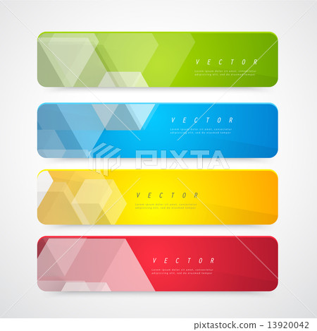 Flyer template header design.  13920042