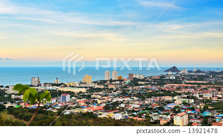 Beautiful landscaped of Hua Hin city Beautiful landscaped of Hua Hin city 13921478