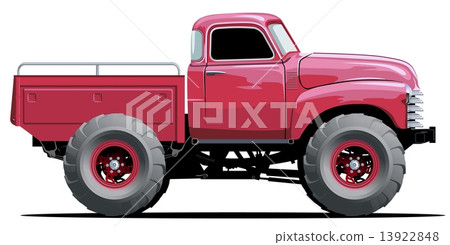 Cartoon Monster Truck Cartoon Monster Truck 13922848