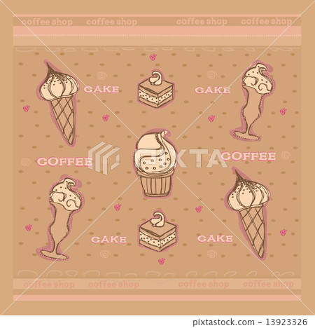 sweet dessert coffee background sweet dessert coffee background 13923326