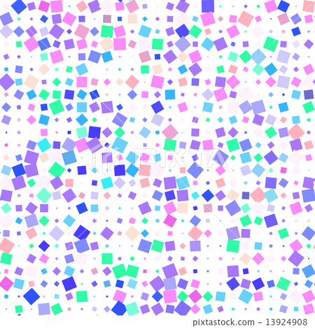 random rotated squares - Stock Illustration [13924908] - PIXTA