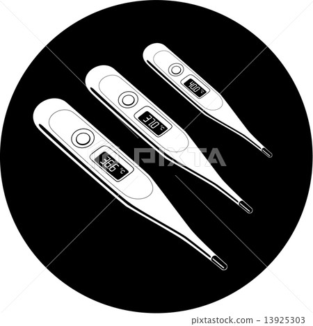Vector thermometers icon 13925303