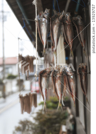 在漁村下的干屋簷 13929787