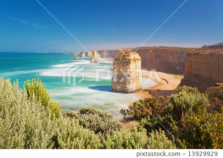 Twelve Apostles in Australia, long exposure 13929929