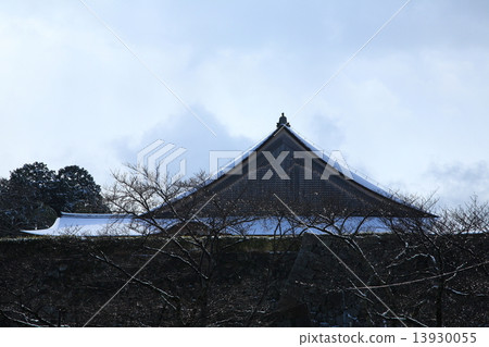 Shinoyama castle of snow 13930055