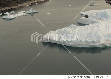 Greenland glacier over Cessna (Glaciers from a cessna, Greenland) Greenland glacier over Cessna (Glaciers from a cessna, Greenland) 13930354