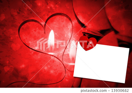 Composite image of love heart lock Composite image of love heart lock 13930682