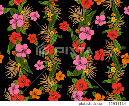 Hibiscus pattern Hibiscus pattern 13931184