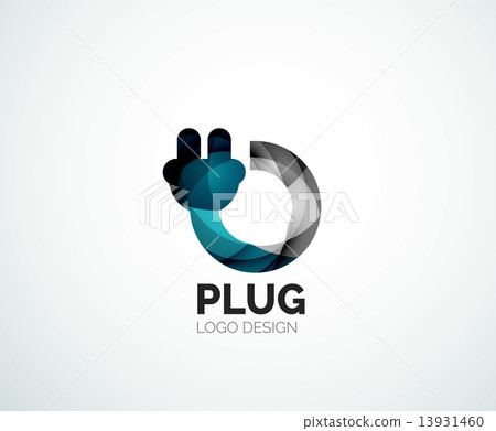 Abstract logo - plug icon Abstract logo - plug icon 13931460