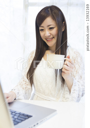 女人經營電腦 13932169