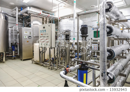 Water conditioning or destilation room 13932943