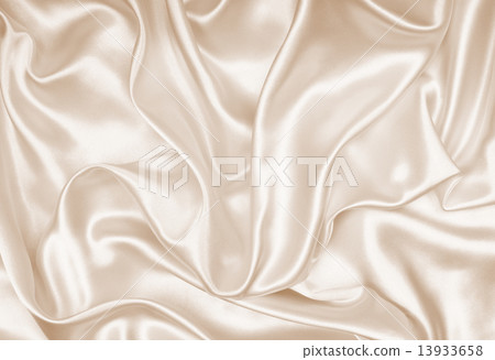 Smooth elegant golden silk as wedding background. In Sepia toned Smooth elegant golden silk as wedding background. In Sepia toned 13933658