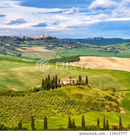 Tuscany at spring 13933777