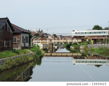 火車穿越前川市小松市前川市伊莫城 13934423