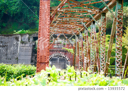 Pintras Bridge at the end of Besshi Copper Mountain 13935572