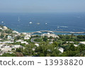View of the Tyrrhenian Sea from the observatory of Capri Island 13938820