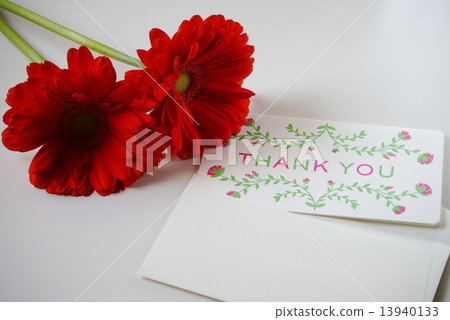 Gerbera and message card 13940133