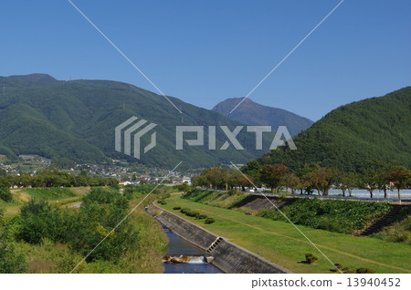 Shinshu Matsumoto Mikigahara和Miokawa（Susuki gawa） 13940452