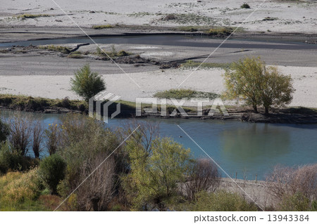 Landscape view of Leh Ladakh, Northern India. Landscape view of Leh Ladakh, Northern India. 13943384