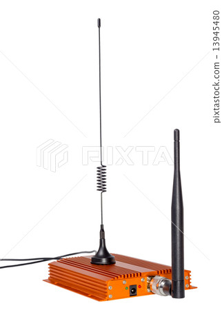 Amplifying signal repeater for GSM cellular phone 13945480