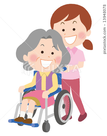 Care and welfare - Stock Illustration [13948078] - PIXTA