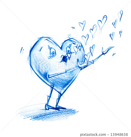 Heart Blows Soap Bubbles Heart Blows Soap Bubbles 13948638