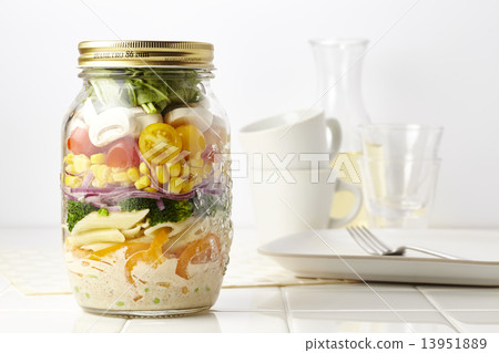  Jar salad 13951889